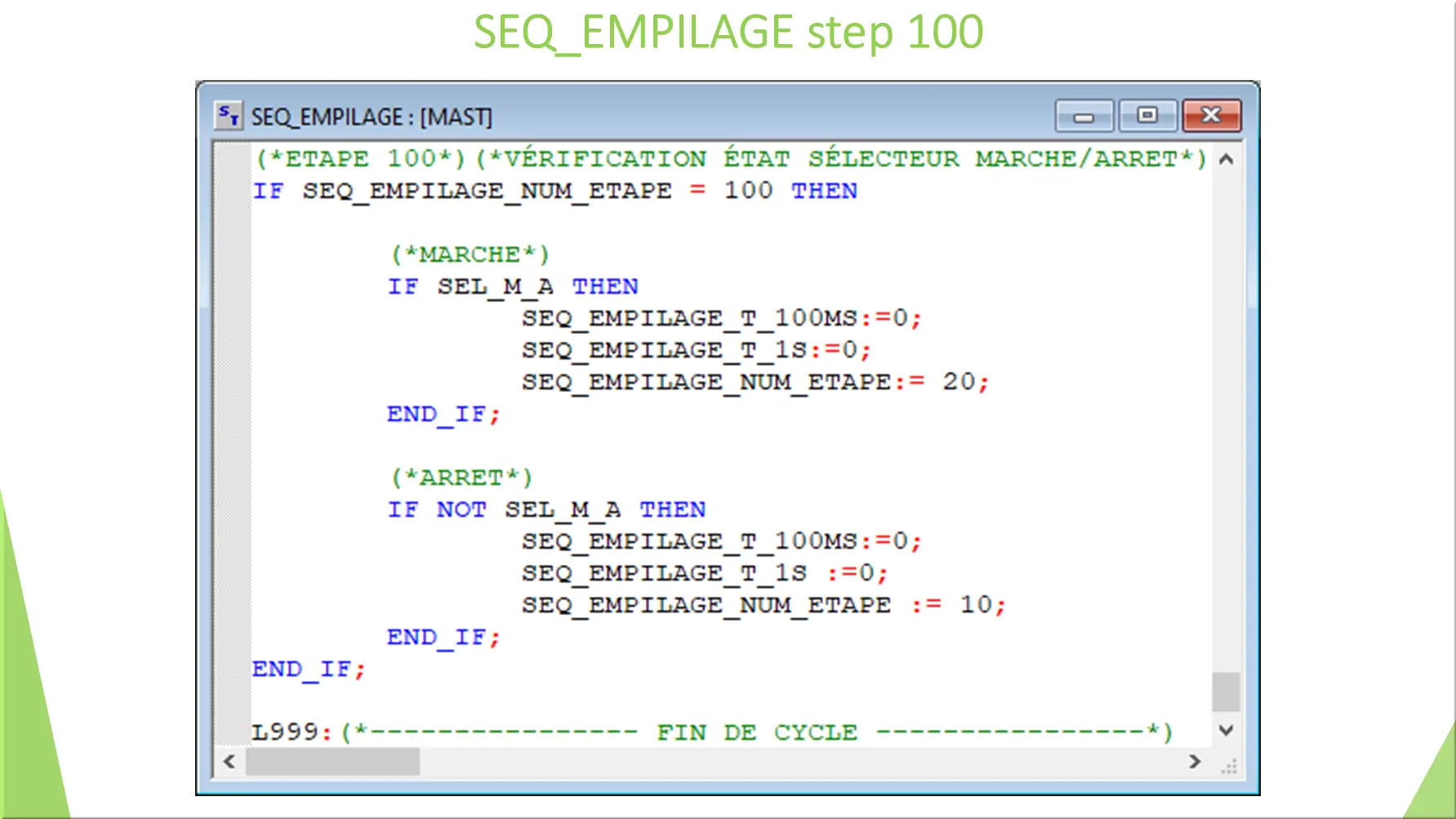 SEQ_EMPILAGE step 100